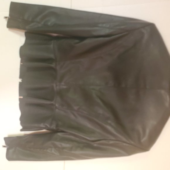 VGC Zara Leather Look Jacket - Basic Outerwear line - Picture 3 of 3
